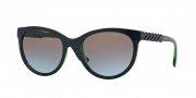 Vogue VO2915S Sunglasses Sunglasses - 231148 Top Blue/tr Aqua Green / Azure Grad Pink Grad Brown