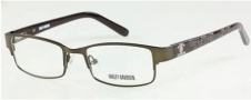 Harley Davidson HDT 104 Eyeglasses Eyeglasses - D96 (BRN) Brown