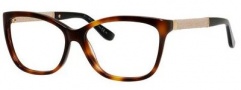 Jimmy Choo 105 Eyeglasses Eyeglasses - 0INN Havana