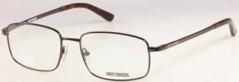 Harley Davidson HD 494 Eyeglasses Eyeglasses - D96 (BRN) Brown