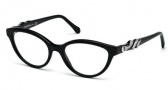Roberto Cavalli RC0843 Eyeglasses Eyeglasses - 001 Shiny Black