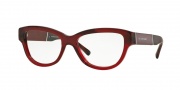 Burberry BE2208 Eyeglasses Eyeglasses - 3591 Top Red Horn / Bordeaux