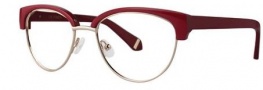 Zac Posen Ethel Eyeglasses Eyeglasses - Burgundy