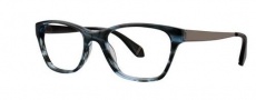 Zac Posen Ursula Eyeglasses Eyeglasses - Blue Horn