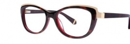 Zac Posen Benedetta Eyeglasses Eyeglasses - Burgundy