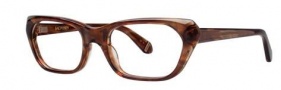 Zac Posen Apollonia Eyeglasses Eyeglasses - Amber