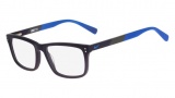 Nike 7238 Eyeglasses Eyeglasses - 405 Navy / Dark Grey