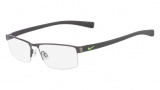 Nike 8097 Eyeglasses Eyeglasses - 068 Brushed Gunmetal
