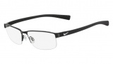 Nike 8098 Eyeglasses Eyeglasses - 010 Black / White