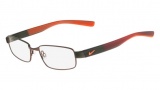 Nike 8168 Eyeglasses Eyeglasses - 218 Satin Walnut
