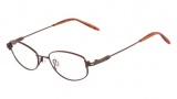 Flexon 669 Eyeglasses Eyeglasses - 249 Brown