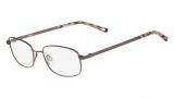 Flexon Autoflex Baker St Eyeglasses Eyeglasses - 210 Brown