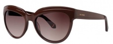 Zac Posen Tennille Sunglasses Sunglasses - Brown