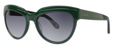 Zac Posen Tennille Sunglasses Sunglasses - Green