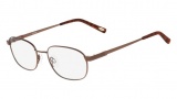 Flexon Autoflex Long Run Eyeglasses Eyeglasses - 210 Brown