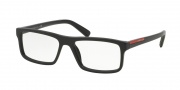 Prada Sport PS 04GV Eyeglasses Eyeglasses - 1BO1O1 Matte Black