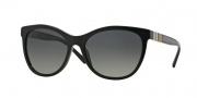 Burberry BE4199 Sunglasses Sunglasses - 3001T3 Black / Polar Grey Gradient