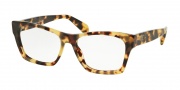 Prada PR 22SV Eyeglasses Eyeglasses - 7S01O1 Medium Havana
