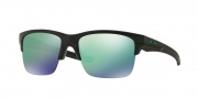 Oakley OO9316 Thinlink Sunglasses Sunglasses - 931609 Matte Black / Jade Iridium