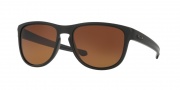 Oakley OO9342 Sliver R Sunglasses Sunglasses - 934206 Matte Black / Brown Gradient Polarized