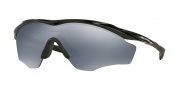 Oakley OO9343 M2 Frame XL Sunglasses Sunglasses - 934309 Polished Black / Black Irid Polar