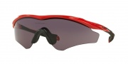 Oakley OO9345 M2 Frame XL Asian Fit Sunglasses Sunglasses - 934502 Redline / Warm Grey