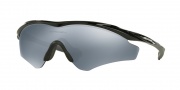 Oakley OO9345 M2 Frame XL Asian Fit Sunglasses Sunglasses - 934505 Polished Black / Slate Iridium