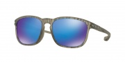 Oakley OO9274 Enduro Asian Fit Sunglasses Sunglasses - 927407 Matte Grey Ink Urban Jungle / Sapphire Iridium