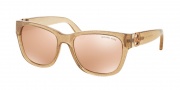Michael Kors MK6028 Sunglasses Tabitha IV Sunglasses - 3097R1 Taupe Glitter / Rose Gold Flash