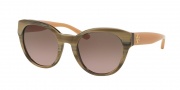 Tory Burch TY7080 Sunglasses Sunglasses - 144414 Coconut/Blush / Brown Rose Gradient