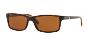 Brooks Brothers BB5022S Sunglasses Sunglasses - 608773 Amber / Brown Solid