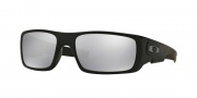 Oakley OO9239 Crankshaft Sunglasses Sunglasses - 923920 Matte Black / Chrome Iridium