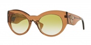 Versace VE4297 Sunglasses Sunglasses - 617/8E Transparent Brown / Green Gradient