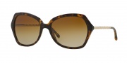 Burberry BE4193 Sunglasses Sunglasses - 3002T5 Dark Havana / Polar Brown Gradient