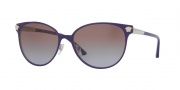 Versace VE2168 Sunglasses Sunglasses - 137968 Violet/Silver / Violet Gradient Brown