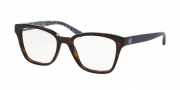 Tory Burch TY2052 Eyeglasses Eyeglasses - 1348 Dark Tortoise / Navy