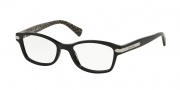 Coach HC6065F Eyeglasses Eyeglasses - 5261 Black/Black Military