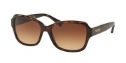 Coach HC8160 Sunglasses L145 Sunglasses - 512013 Dark Tortoise / Brown Gradient