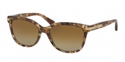 Coach HC8132 Sunglasses L109 Sunglasses - 5287T5 Confetti/Light Brown / Brown Gradient Polarized