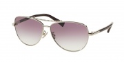 Coach HC7058 Sunglasses L136 Sunglasses - 92528H Silver/Purple / Purple Gradient