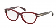 Coach HC6050F Eyeglasses Lakota Eyeglasses - 5236 Burgundy