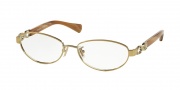 Coach HC5062 Eyeglasses Stacy Eyeglasses - 9206 Gold / Light Brown Horn
