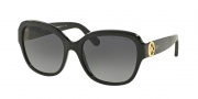 Michael Kors MK6027 Sunglasses Tabitha III Sunglasses - 3099T3 Black/Black Glitter / Grey Gradient Polarized