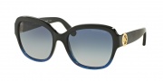 Michael Kors MK6027 Sunglasses Tabitha III Sunglasses - 31004L Black/Navy Glitter / Blue Gradient