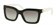 Tory Burch TY7089A Sunglasses Sunglasses - 144511 Black/Ivory / Grey Gradient