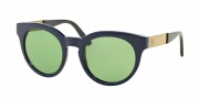 Tory Burch TY9044 Sunglasses Sunglasses - 152002 Navy/Gold / Dark Green Solid