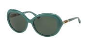 Tory Burch TY9039 Sunglasses Sunglasses - 137571 Green / Green Solid