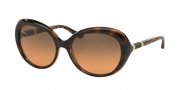 Tory Burch TY9039 Sunglasses Sunglasses - 137818 Dark Tortoise / Grey Orange Gradient