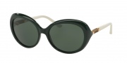 Tory Burch TY9039 Sunglasses Sunglasses - 146871 Green/Ivory / Green Solid