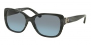 Tory Burch TY7086A Sunglasses Sunglasses - 15318F Dark Blue Grey Horn / Blue Grey Gradient